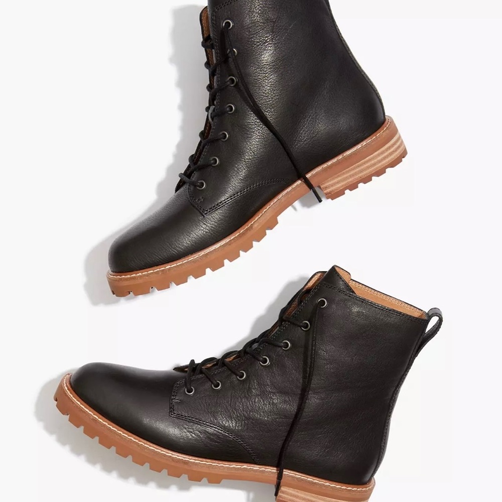 Madewell Clair Lace Up Boot